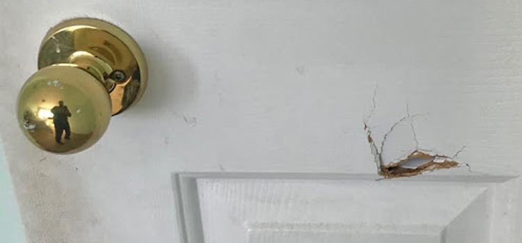 interior door hole repair Tustin